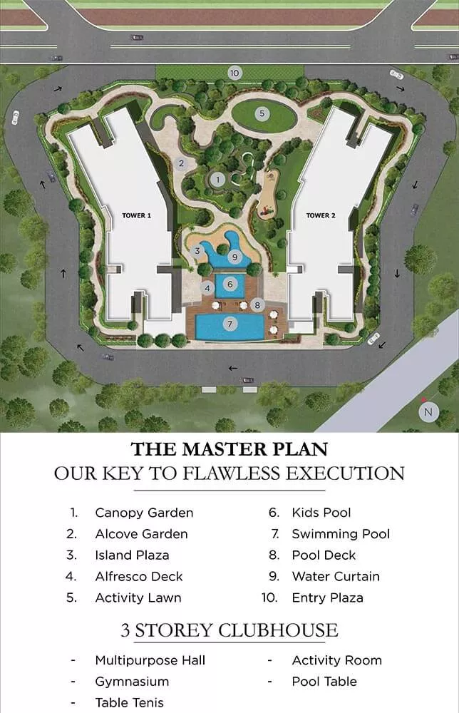 Sobha Dream Heights Master Plan